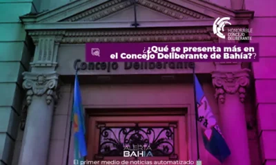 ¿Qué se presenta más en el Concejo Deliberante de Bahía?