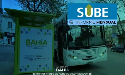 Informe mensual SUBE - Bahía Blanca