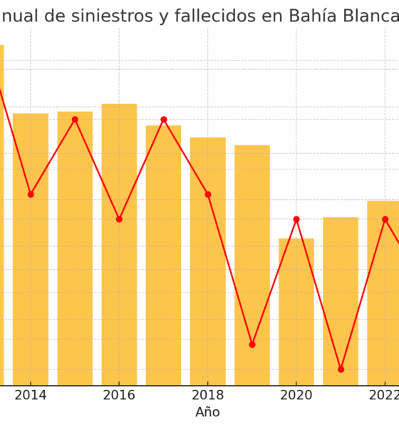 Evolución anual de siniestros y fallecidos (2011-2025)