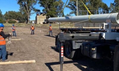 Avanza el Plan Hídrico Integral en Bahía Blanca y Coronel Rosales con una inversión millonaria.