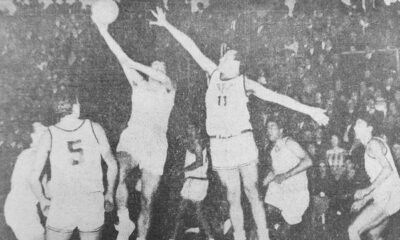 Bahía Blanca cae ante Paz Juniors en un duelo estelar de básquet hace 60 años.