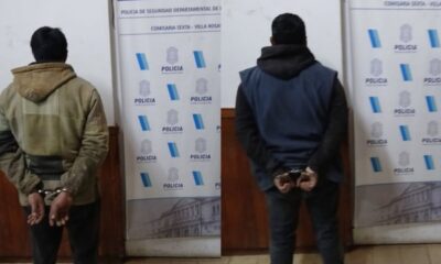 Capturados en fuga: atrapan a dos delincuentes por robo en Bahía Blanca.