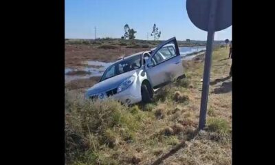 Cuatro vehículos colisionan en cadena cerca de Punta Alta causando caos en la Ruta 229.