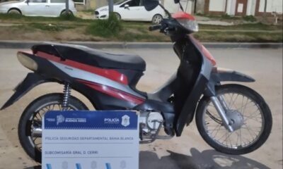 Detienen a individuo que intentó robar una moto en Gral. Daniel Cerri.