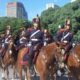 El Regimiento de Granaderos a Caballo conmemora a San Martín en Bahía Blanca.