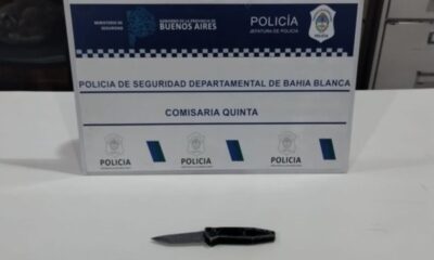 Intento de robo termina con apuñalamiento de joven de 19 años en Bahía Blanca.