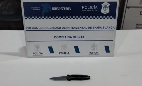Intento de robo termina con apuñalamiento de joven de 19 años en Bahía Blanca.