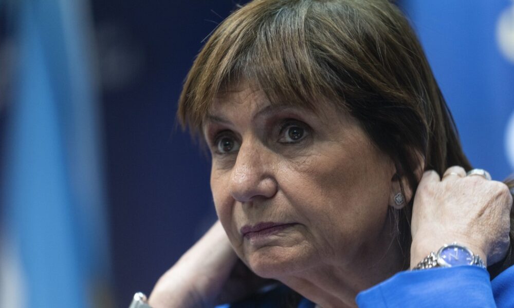 Intervienen a la ministra de Seguridad, Patricia Bullrich, en una cirugía este jueves.