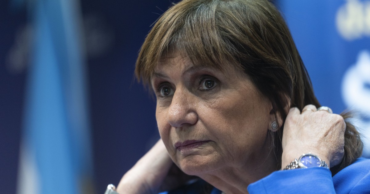 Intervienen a la ministra de Seguridad, Patricia Bullrich, en una cirugía este jueves.