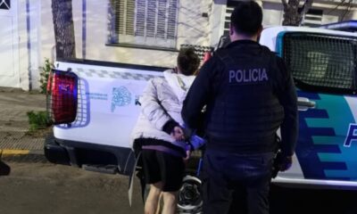 Quedó grabado: detienen al ladrón de una cámara en San Martín.