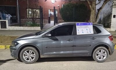Secuestran auto robado en Ingeniero White proveniente del conurbano.