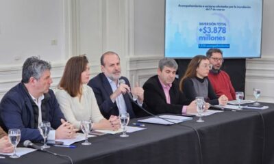 Susbielles explica destino de donaciones y repudia campaña sucia por inundación.