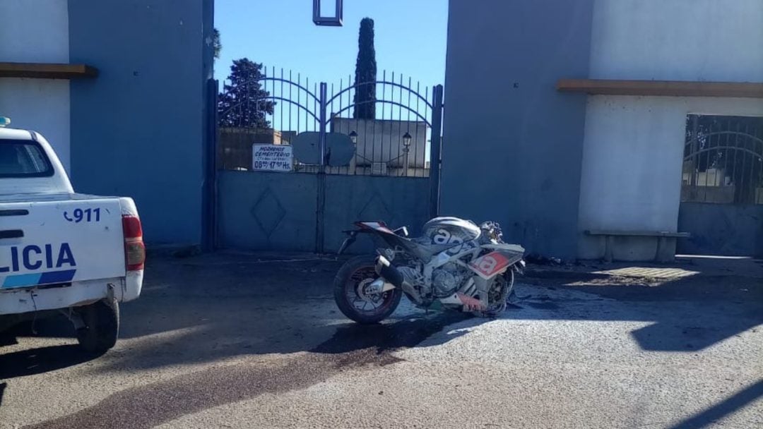 Trágico accidente cerca del Cementerio Municipal de Punta Alta.
