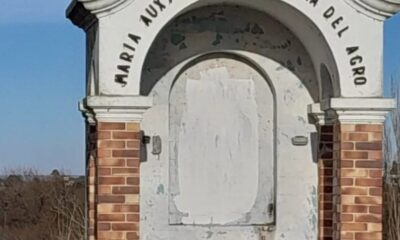 Vandalizan imagen de la Virgen María en puente Ferrocarretero de Carmen de Patagones y Viedma.