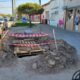 Vecinos de Villa Rosas denuncian graves desbordes cloacales y un pozo de 2 metros en la vía pública.